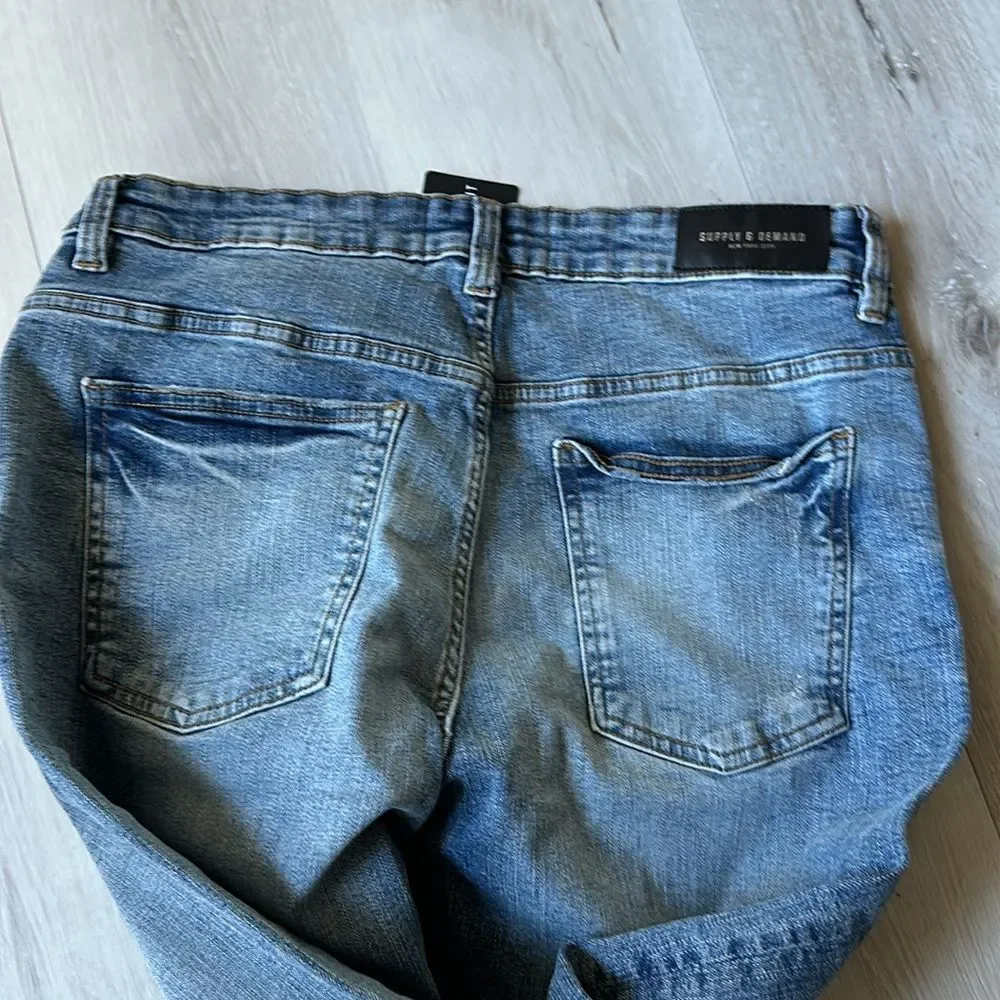 Supply & Demand Carter Stacked Men’s Denim Jeans Size‎ 32W-M Style 16773 NWT